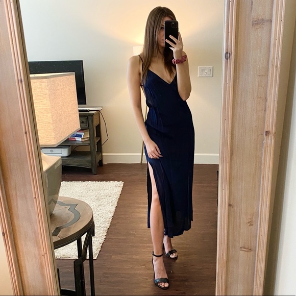 Reformation Citrine Maxi Dress in Sapphire - Picture 4 of 9